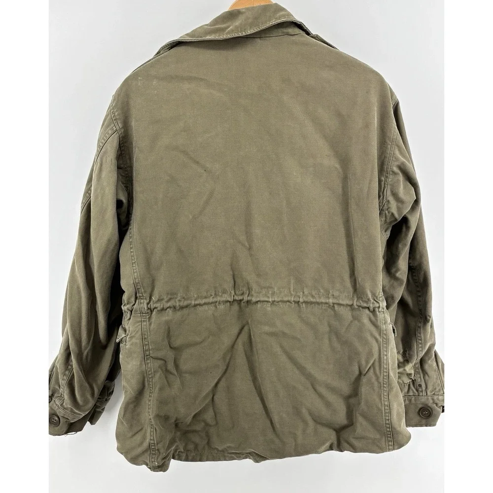 Vintage US Army M-1943 M43 Field Jacket WWII Military Original Coat Size 36